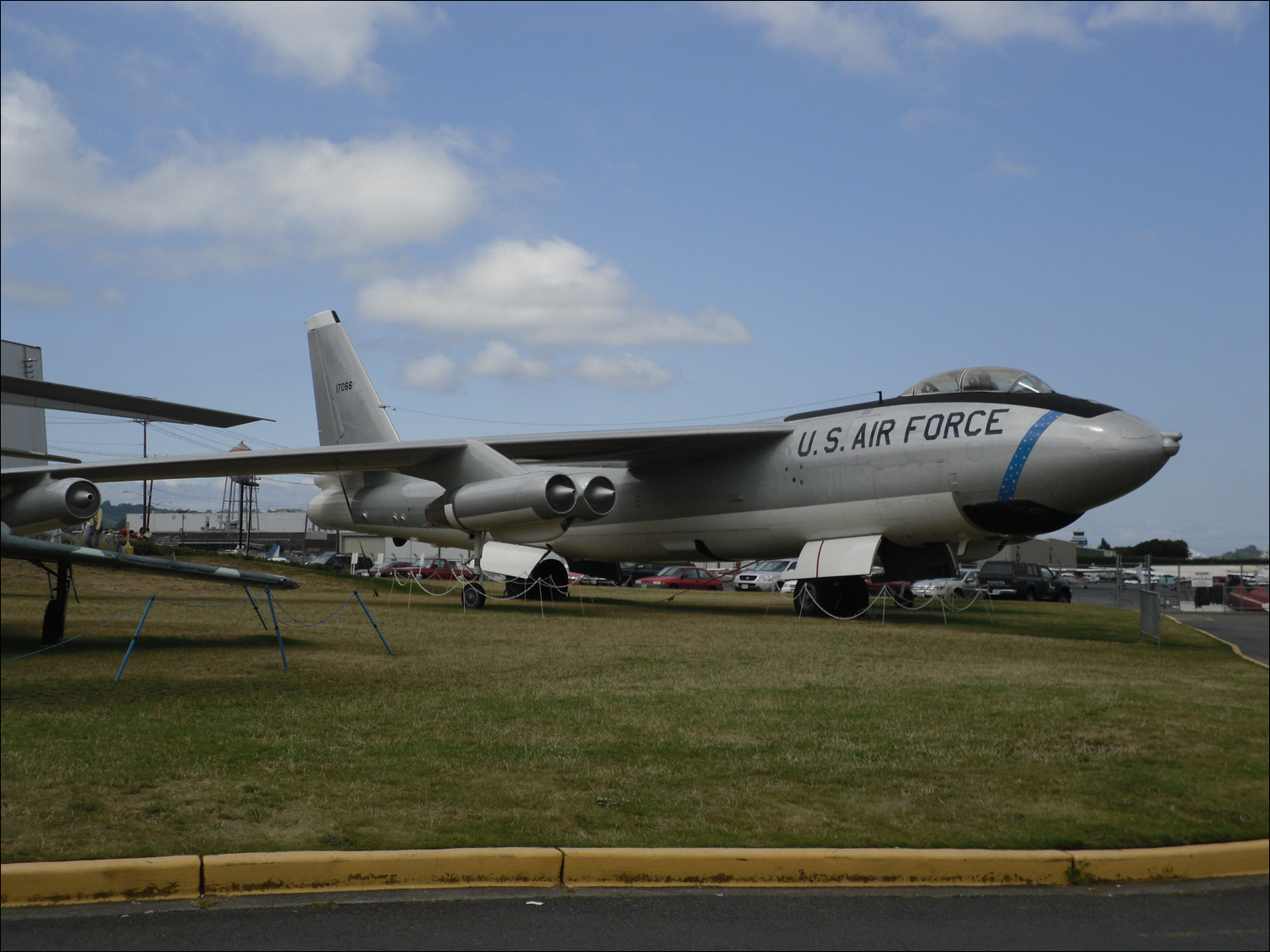 Museum of Flight Sea-Tac, WA- Military jets outside Museum of Flight
